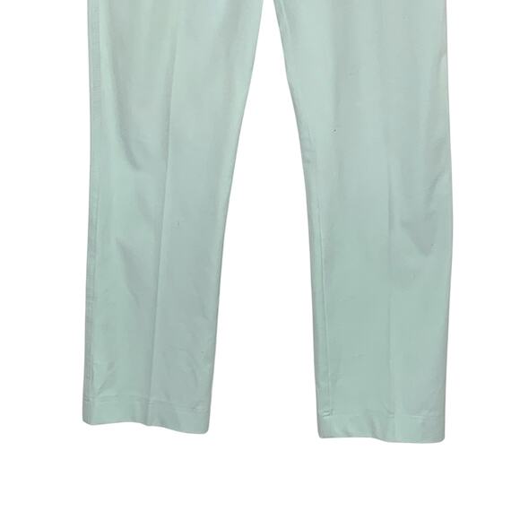 Weekend Max Mara 8 Womens Cotton Blend Straight Leg Pants Mint - Picture 5 of 8